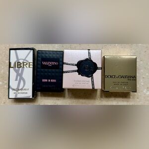Mini Luxury Perfume Lot-YSL/Valentino/Viktor & Rolf/D&G